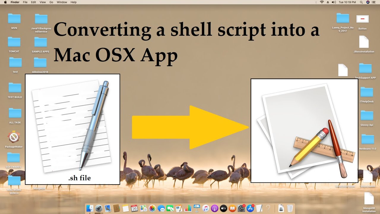 shell program for mac